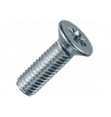 Винт 8х25 с потайной головкой и крестообразным шлицем DIN 965  wk8x25  EKF