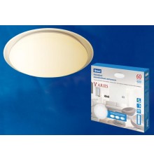 Светильник светодиодный декоративный бытовой, димм с П/У ULI-D213 60W/SW/55 ARIES 3000К/4000К/6500К 4200Лм. IP20  UL-00003341  Uniel