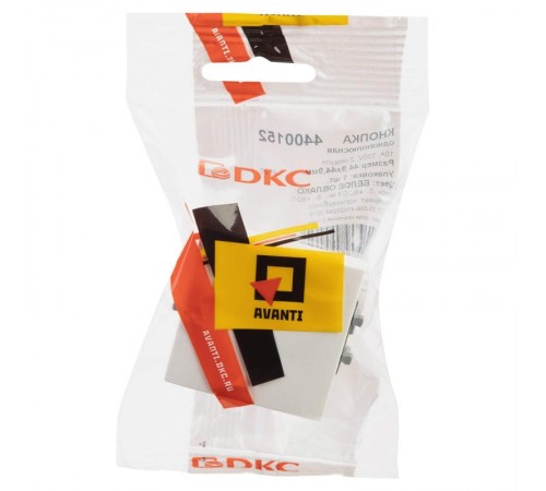 Кнопка "Белое облако" "Avanti", 16А, 2 мод  4400152  DKC