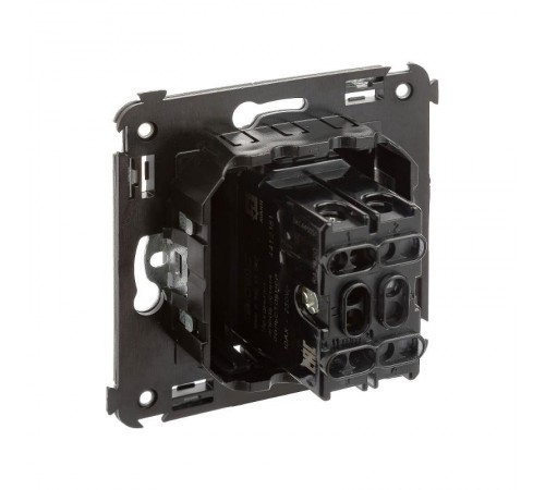 Механизм управления рольставней в стену, "Avanti", "Черный матовый"  4412183  DKC