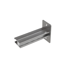 Страт-консоль двойная усиленная развернутая 41х41 L700 s:2,5 мм  2KSSUR41-700  КМ - профиль