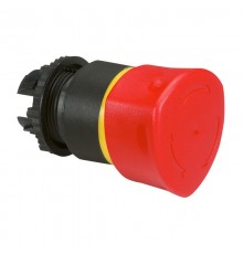 Кнопка с грибовидным толкателем  40 - Osmoz - возврат-поворот - экстр. и авар. откл. - без подсв. - красный  023885  Legrand