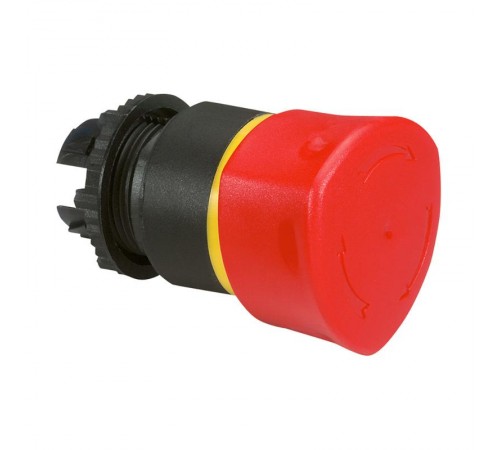 Кнопка с грибовидным толкателем  40 - Osmoz - возврат-поворот - экстр. и авар. откл. - без подсв. - красный  023885  Legrand