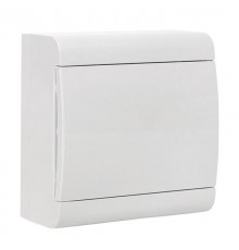 Щит распределительный ЩРН-П-8 (пром. упаковка) белая дверца IP41 Basic  pb-n-8w-bas  EKF
