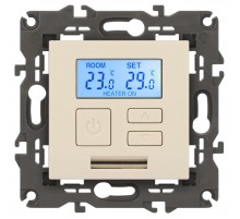 14-4111-02 Терморегулятор универс. 230В-Imax16А, IP20, Эра Elegance, сл.кость  Б0034376  ЭРА