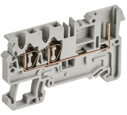 ARMAFIX Клемма пруж. CX2,5-3-1B 2,5мм2 3-конт. серая  AF-CT40-06-21-K03-002  IEK