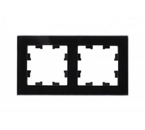 AtlasDesign Nature Черный Рамка 2-ая, стекло   ATN321002  SE