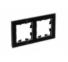 AtlasDesign Nature Черный Рамка 2-ая, стекло   ATN321002  SE