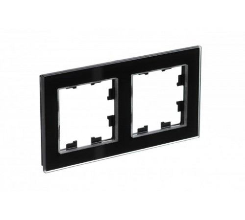 AtlasDesign Nature Черный Рамка 2-ая, стекло   ATN321002  SE