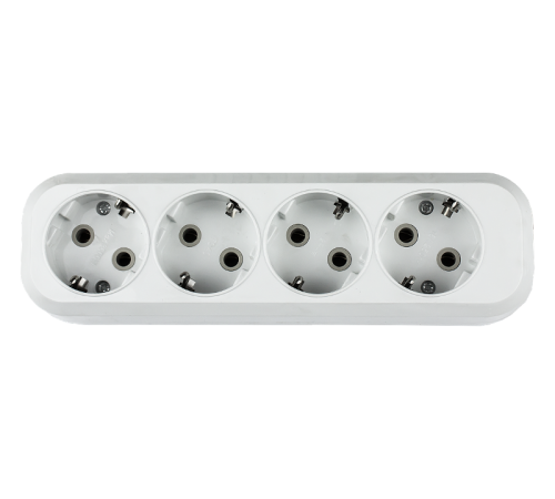 Колодка УЗ-4-GRAND четырехместная с заземлением 5140  4690612000503  IN HOME