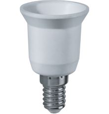 Патрон NLA-E14-E27 переходник с Е14 на Е27  71988  Navigator