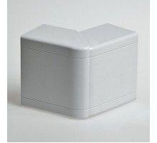 Угол внешний для РКК-100х60 и 100х40 разводной (белый)  УВШ-100х60  Рувинил