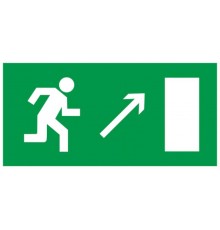 Пиктограмма (наклейка) . 100х50 мм "Напр.к эвак.вых. напр.вверх"  YPC30-105NEV-NAPRVV  IEK