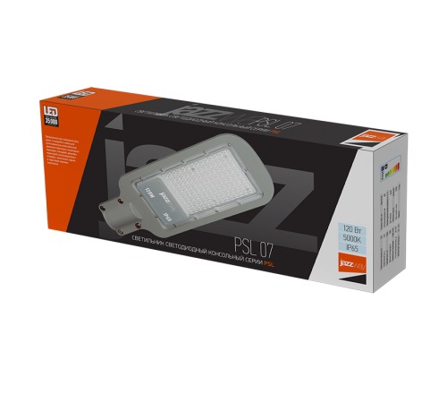 Светильник светодиодный консольный PSL 07 120w 5000K IP65 (3г.гар)  .5041110  Jazzway