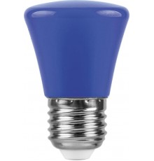 Лампа светодиодная для белт лайта LB-372 (1W) 230V E27 синий Колокольчик  25913  FERON