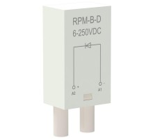 Модуль защиты для реле диод 6-250В DC  RPM-B-D-DC6-250V  ONI