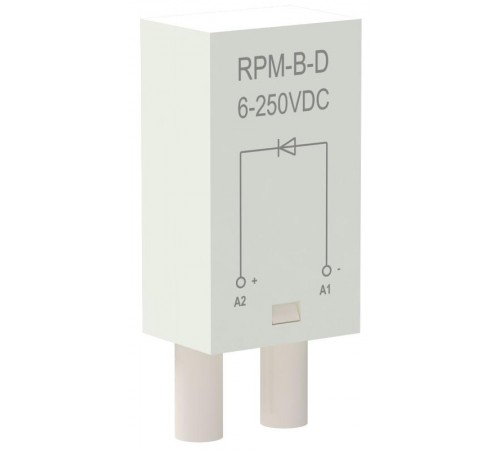 Модуль защиты для реле диод 6-250В DC  RPM-B-D-DC6-250V  ONI