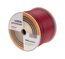 Кабель акустический 2х2,50 мм красно-черный (бухта 100 м)  01-6108-6  PROconnect