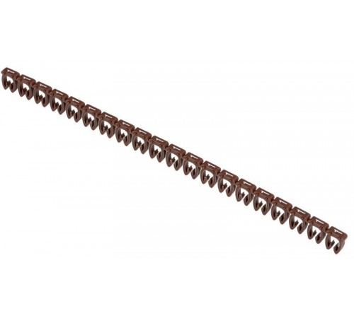 Маркер откр. тип KE 4-6мм2 символ "1" (500шт/упак)   UMK-KE3-1  IEK