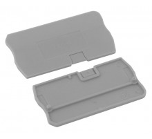 NO-223-35 Акс-ры для сборки и монтажа электрощитового об-я ЭРА NO-223-35 Заглушка для ЗНБ 1,5/2,5 мм2 серая  Б0033512  ЭРА