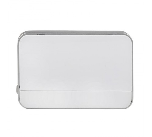 Звонок беспр. на батарейках Classic (2х1,5В АА, бел.-сер. 51 мелод. с индик. 4 ур.) EKF  DBB-D-003  EKF