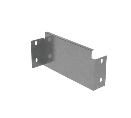 Переходник упрощенный 80х150 мм правый "ПЛЮС"  PDPplus80-150   КМ-профиль