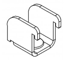 Скоба крепления шинопровода LINEBAR IEK  LB-35-F-H  IEK