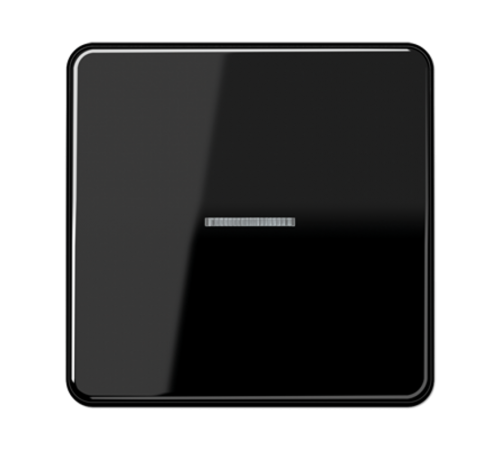 Клавиша для KNX кнопки, 1 группа с окошком; дюропласт; черный  CD101KO5SW  Jung