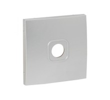 Валенсия лицевая панель розетки TV 1-местная 75Ом 5-862МГц сталь EKF PROxima   ESA00-L-027-30   EKF