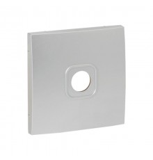 Валенсия лицевая панель розетки TV 1-местная 75Ом 5-862МГц сталь EKF PROxima   ESA00-L-027-30   EKF