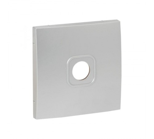 Валенсия лицевая панель розетки TV 1-местная 75Ом 5-862МГц сталь EKF PROxima   ESA00-L-027-30   EKF