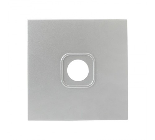 Валенсия лицевая панель розетки TV 1-местная 75Ом 5-862МГц сталь EKF PROxima   ESA00-L-027-30   EKF