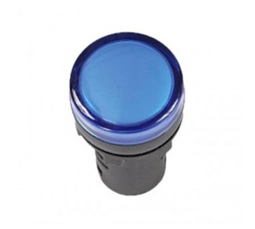 Лампа AD22DS(LED)матрица d22мм синий 36В AC/DC   BLS10-ADDS-036-K07  IEK