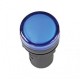 Лампа AD22DS(LED)матрица d22мм синий 36В AC/DC   BLS10-ADDS-036-K07  IEK