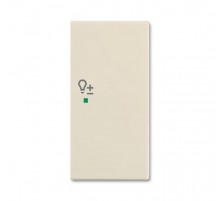 SRD-2-R-92 Клавиша двойная правая free@home, светорегулятор, Basic 55, цвет слоновая кость  6220-0-0645   2CKA006220A0645  ABB