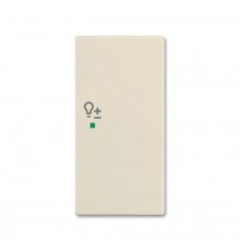 SRD-2-R-92 Клавиша двойная правая free@home, светорегулятор, Basic 55, цвет слоновая кость  6220-0-0645   2CKA006220A0645  ABB