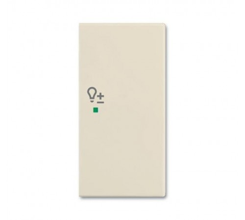 SRD-2-R-92 Клавиша двойная правая free@home, светорегулятор, Basic 55, цвет слоновая кость  6220-0-0645   2CKA006220A0645  ABB