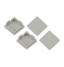 Набор заглушек для профиля CAB280, 1616S-3A 4 глухие квадратные  Б0039453  ЭРА