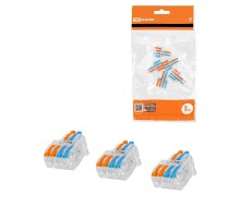 Клемма разветвительная СКР-624 в прозрачном корпусе (4 мм2) (5 шт/упак)  SQ0527-0413  TDM