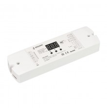 INTELLIGENT ARLIGHT Декодер SMART-DMX512-204-62-RGBW-RDM-SUF (12-48V, 4x350-1200mA) (IARL, IP20 Пластик, 5 лет)  037441  Arlight