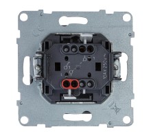 SUNO Выключатель 10АХ 250В. Безвинтовые зажимы. Цвет "Алюминий"  721301  Legrand