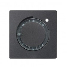 Simon 82 Накладка для Термостата, S82, S82N, S82 Detail, графит  82505-38  Simon