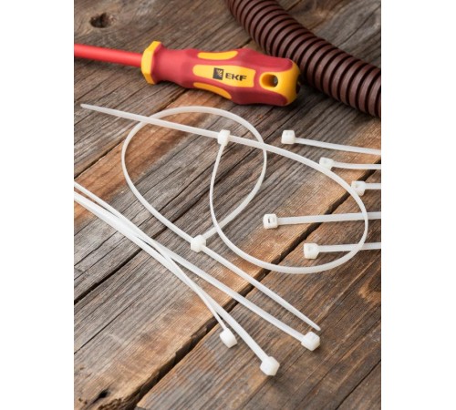 Хомут P6.6 стандартный (б), 3.6x370 (100шт) FlexLock PROxima  plc-fl-ctsw-3.6x370  EKF