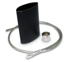 Комплект заземления металлорукава в изоляции термоусаживаемый КЗМТ 500 (32-50)  zeta50388  ГОФРОМАТИК