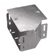 Переходник левый с крышкой Стандарт 200х150х100  PR16.0494  Промрукав