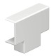 Крышка T-образной секции кабельного канала WDK 10x20 мм (ПВХ,белый) (WDK HT10020RW)  6154115  OBO Bettermann