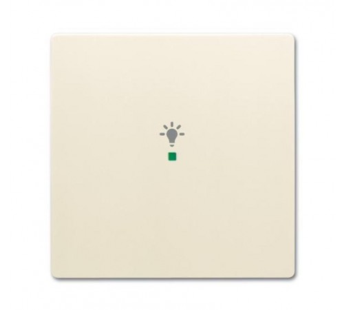 Клавиша одинарная free@home, освещение, future, цвет слоновая кость  6220-0-0517   2CKA006220A0517  ABB