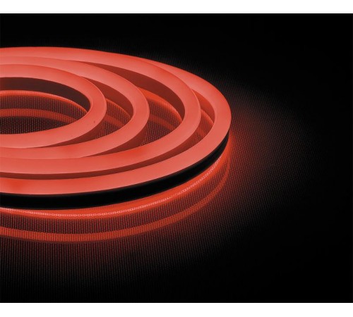 Лента светодиодная LS720 120SMD(2835)/м 9,6Вт/м 220V IP67, длина 50м, красный, неоновая  29562  FERON