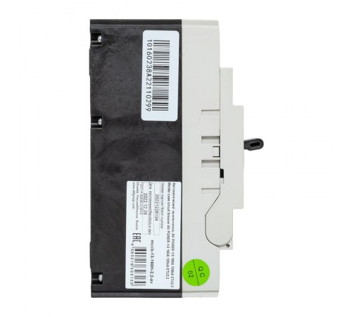 Выключатель автоматический AV POWER-1/3 160А 100kA ETU2.2 AVERES  mccb-13-160H-2.2-av  EKF