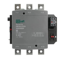 Контактор 500А 110В_АС АС3_ АС4 1НО+1НЗ КМ-102  21969DEK  DEKraft